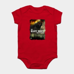 The Black Shuck Hell's Hound Baby Bodysuit